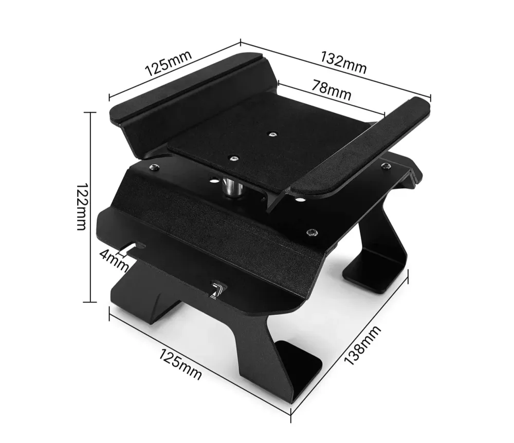Support INJORA avec support d'amortisseur 1/10 (Aluminium)