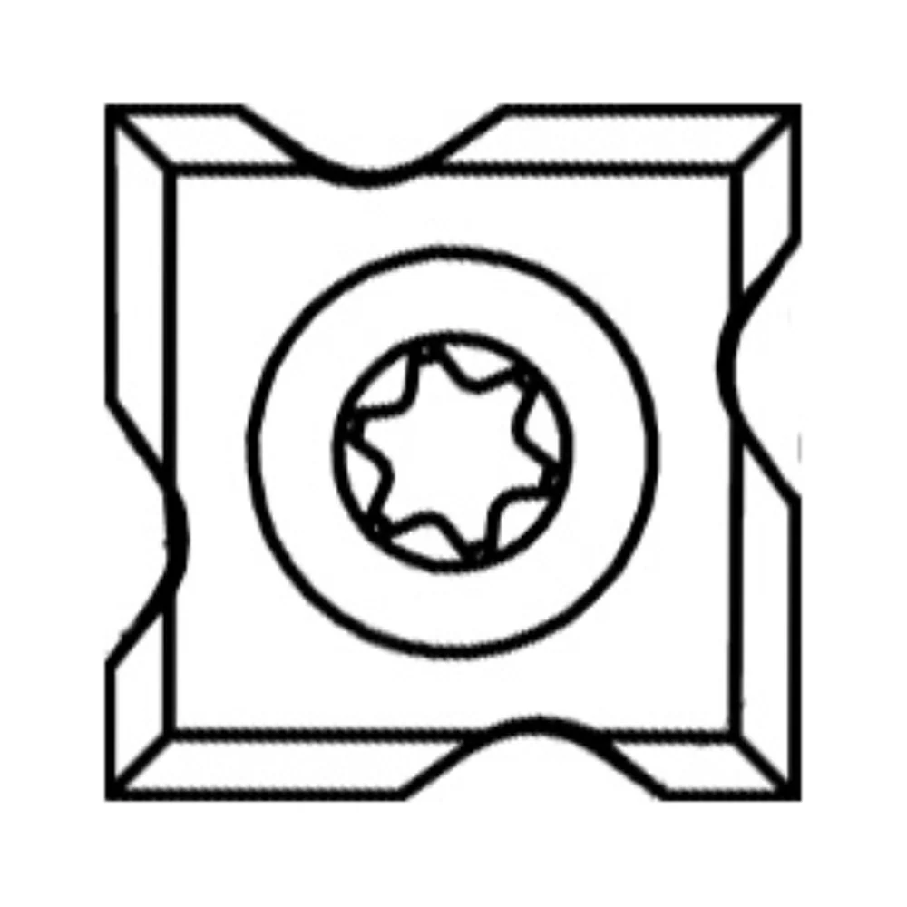 AFRONDKEERMES R=3,0 MM, VIERZIJDIG GEPROFILEERD, HW JSO