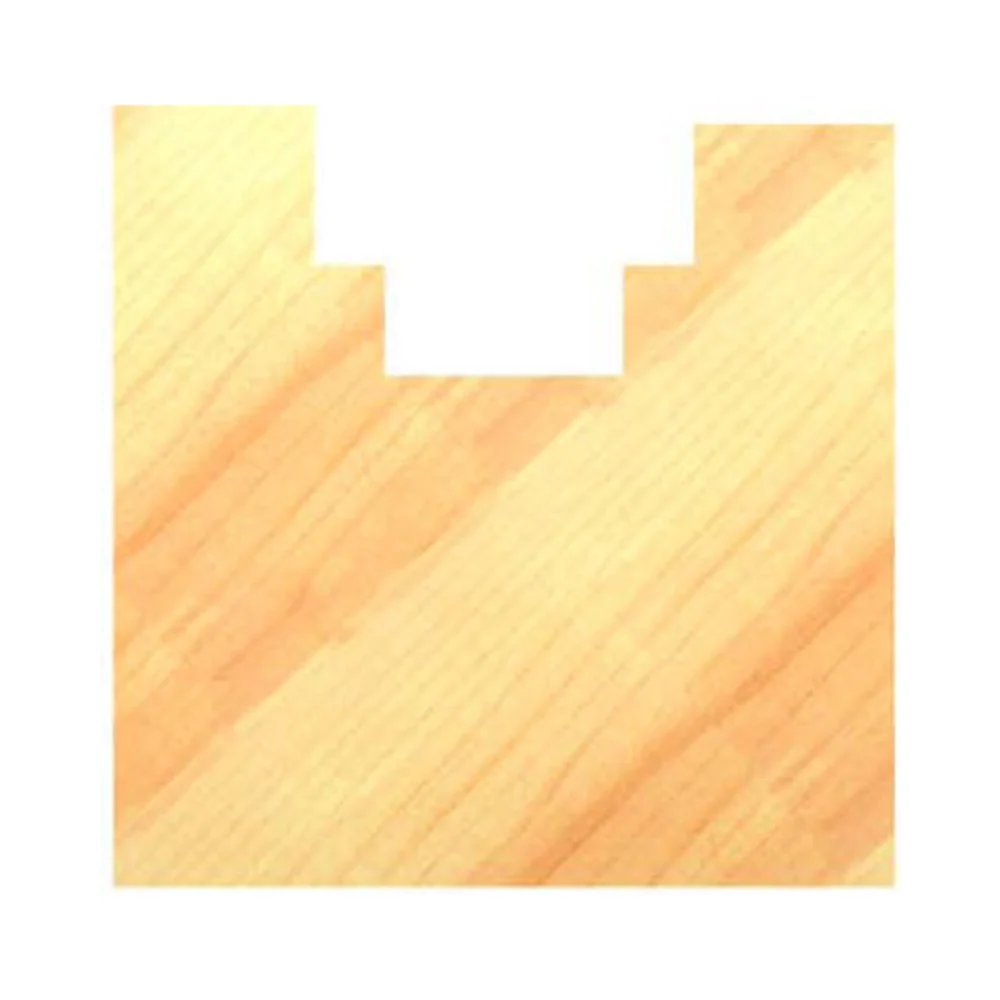 KEERMES GETRAPTE FREES Ø 24,3 X 15,3 MM, TL=70 MM, S=8 MM, HW JSO
