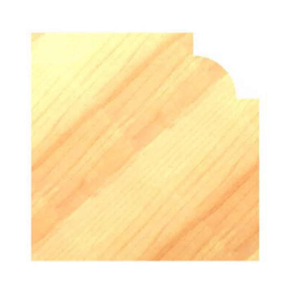 KWARTRONDPROFIELFREES R=12,7 MM ONDERKANT INGELEGD HW, D=37,4 MM, S=6 MM, HW JSO