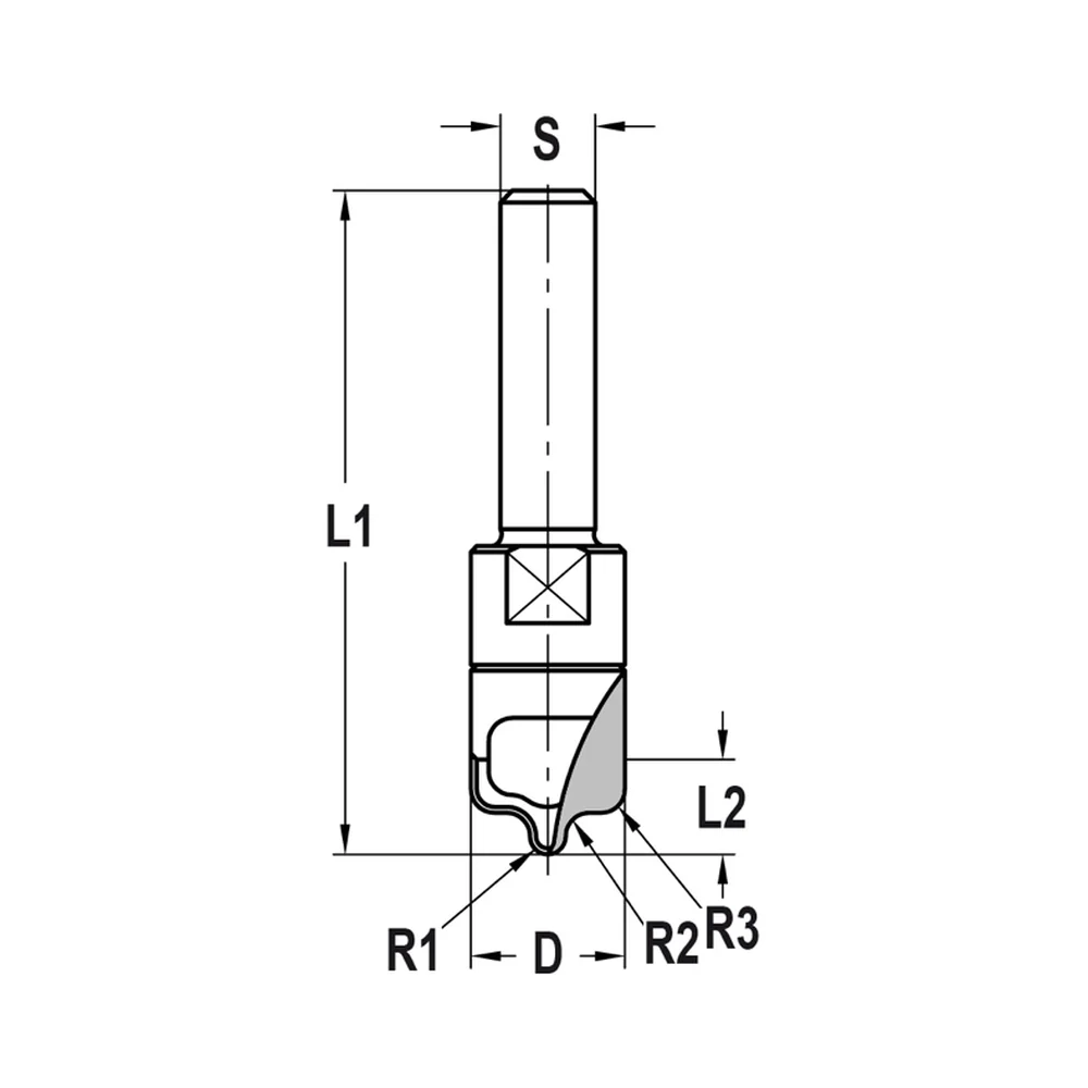 PANEELFREES R=1,5/2,0 MM, TL=51 MM, S=10 MM, HW JSO
