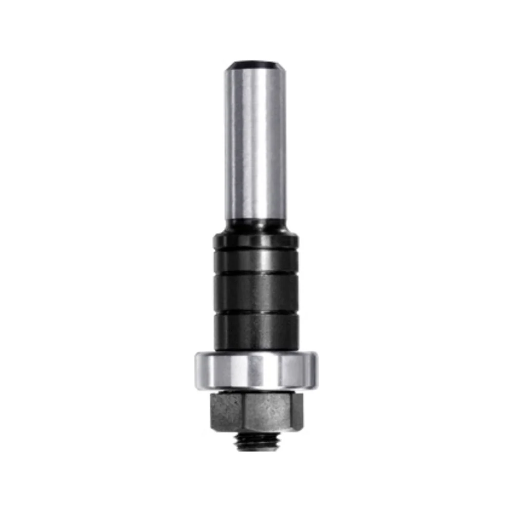 SPINDEL MET TUSSENRINGEN EN LAGER, OPNAME (D) 6,3 MM, L2=20 MM, S=8 MM, HW JSO