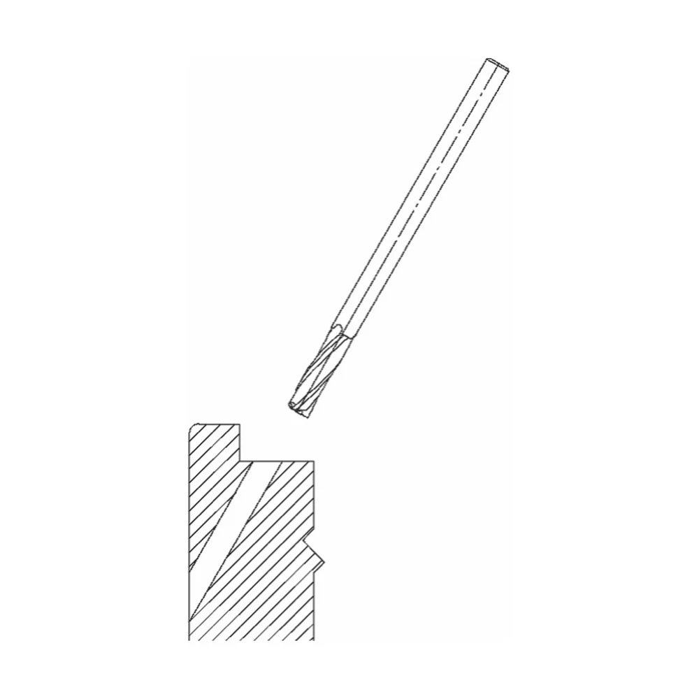 SPIRAALGROEFFREES Ø 8 X 30 MM, TL=130 MM, S=8 MM, VHW JSO