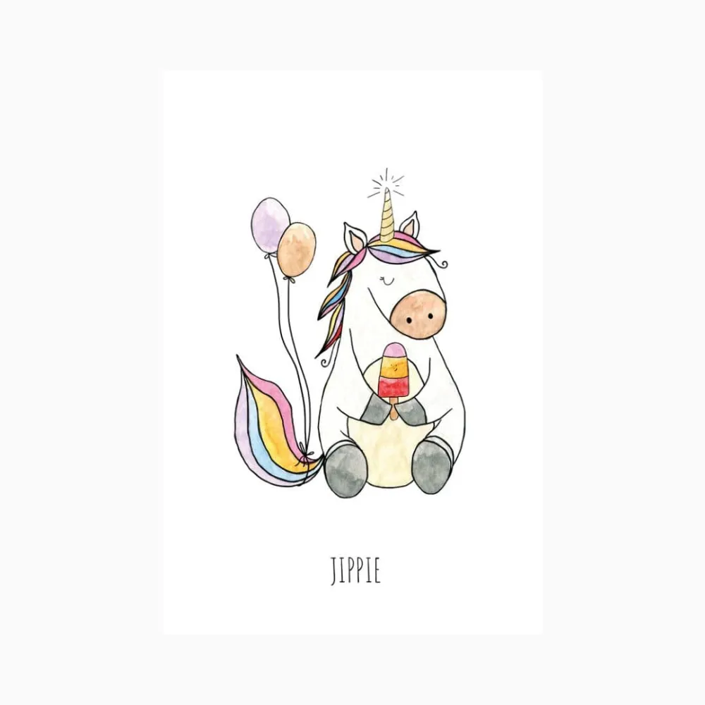 Kaart Jippie Juulz Illustrations & Design