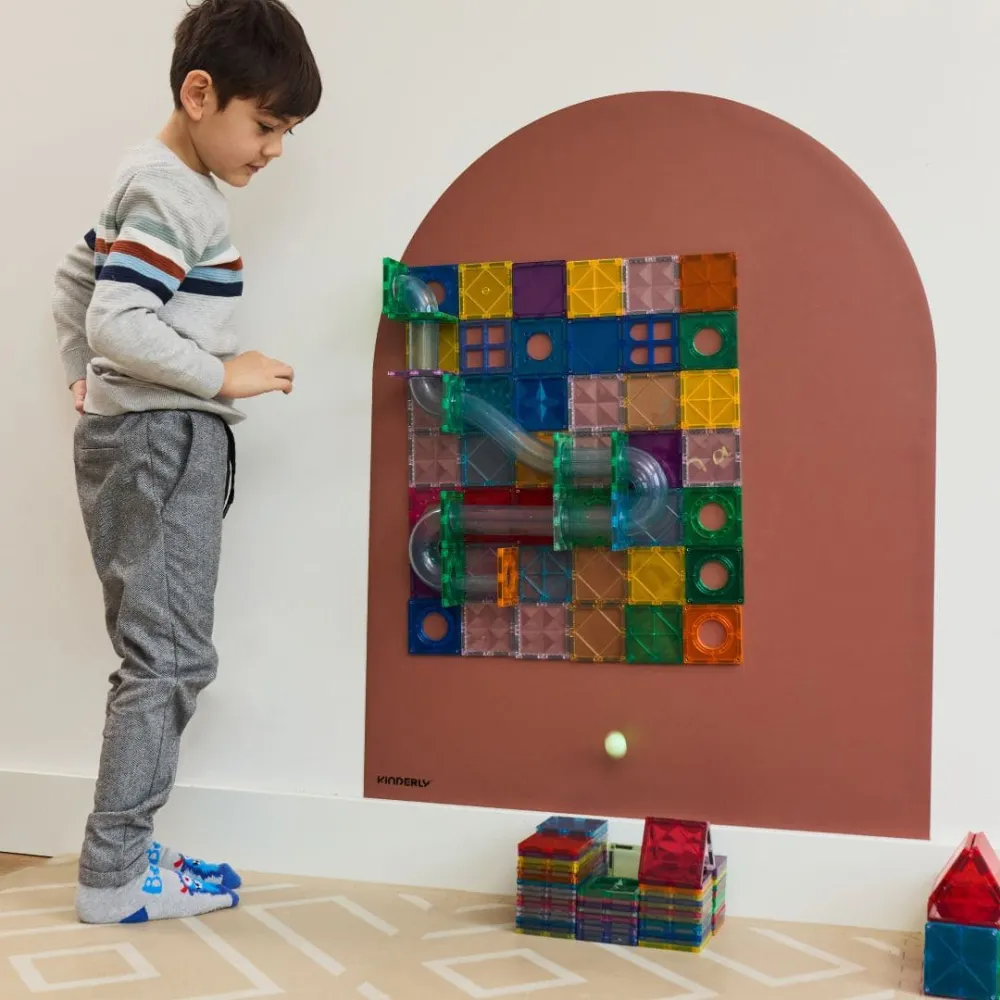 Kinderly verwijderbaar magnetisch behang - clay