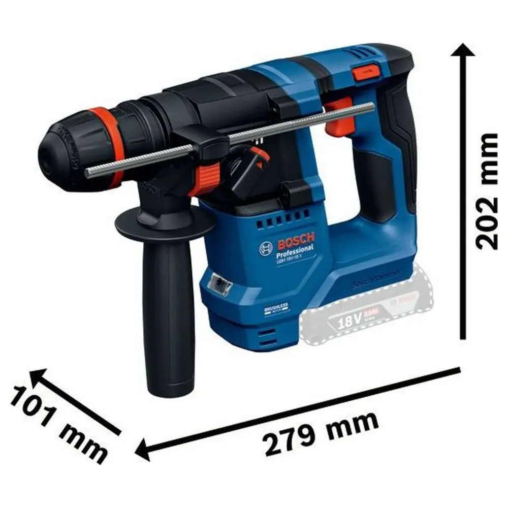 Klopboor Bosch GBH 18V-18 X PRO 18V