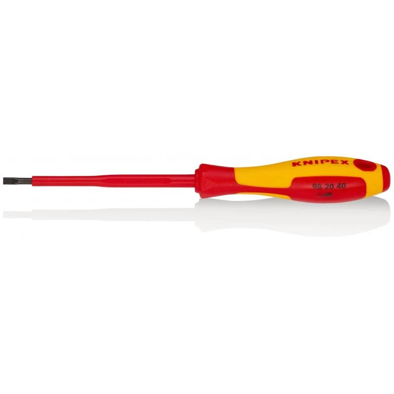 Knipex Schroevendraaiers voor Sleufschroeven 98 20 40 VDE 1000V