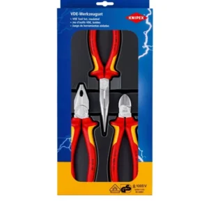 Knipex Tangen set 3-delig VDE 1000V
