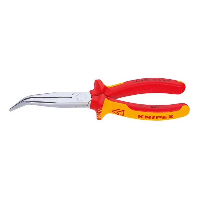 Knipex punttang met zijkniptang 45° schuine punten VDE