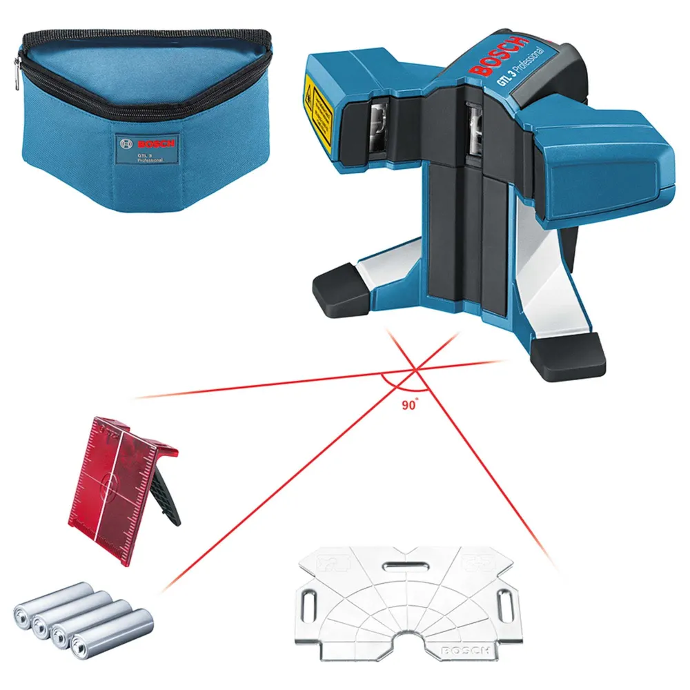 Laserwaterpas voor tegels Bosch GTL-3