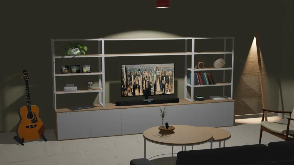 TV lift DL16XL voor tv's tot 65inch Linak