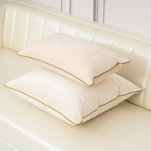 Luxe velvet kussenhoezen 'Royalty' - effen