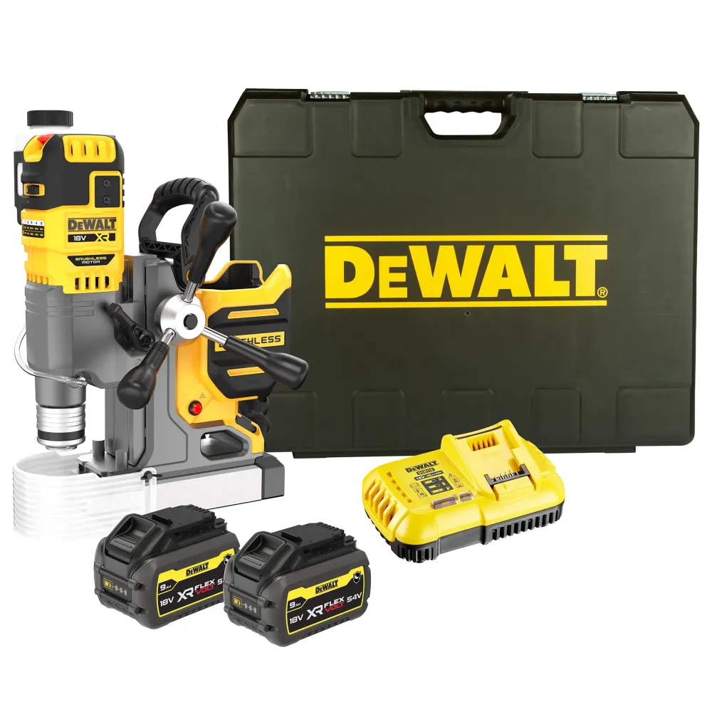 Magnetische kolomboor Dewalt DCD1623X2G-QW 18V 9Ah