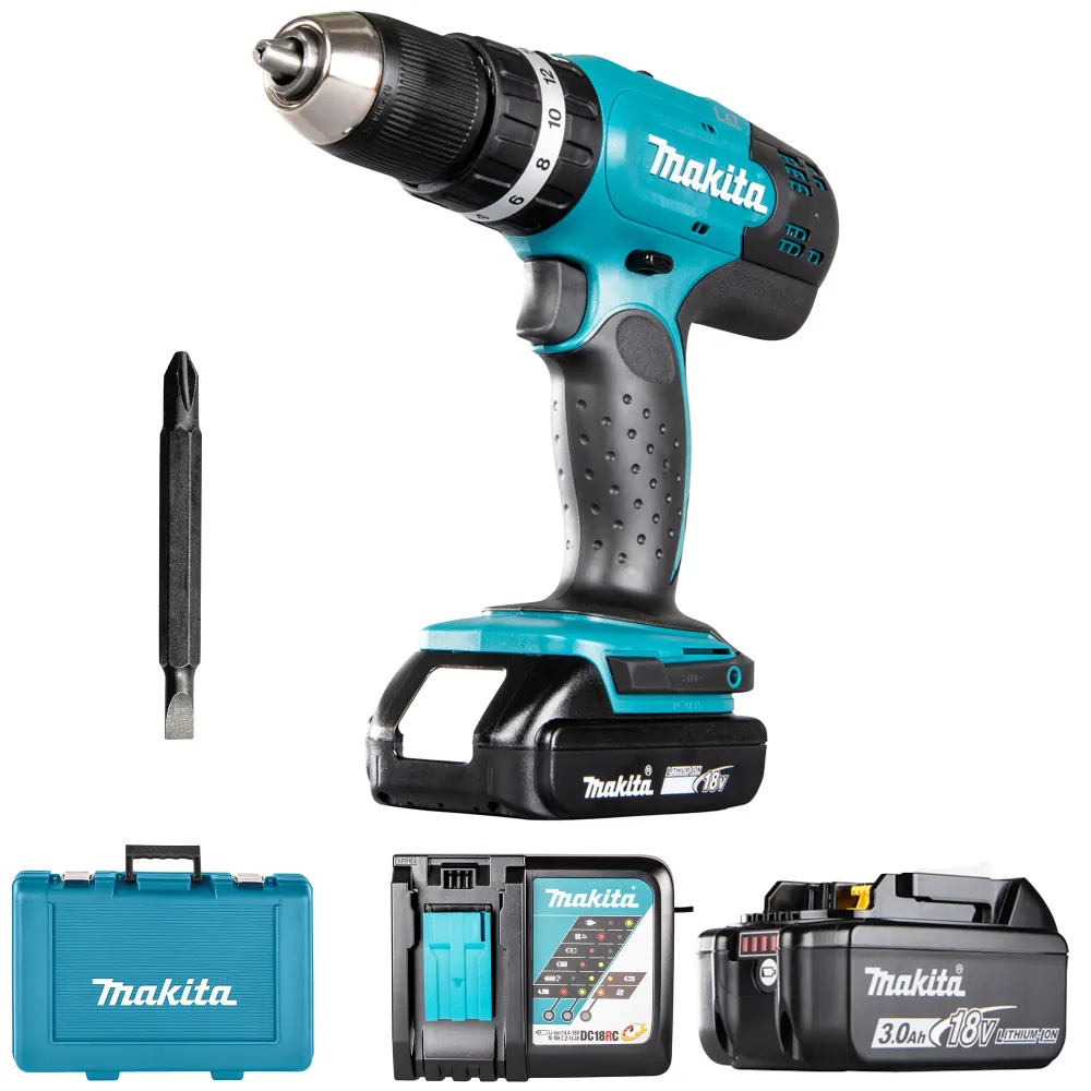 Boorhamer Makita DHP453RFE 18V 3Ah