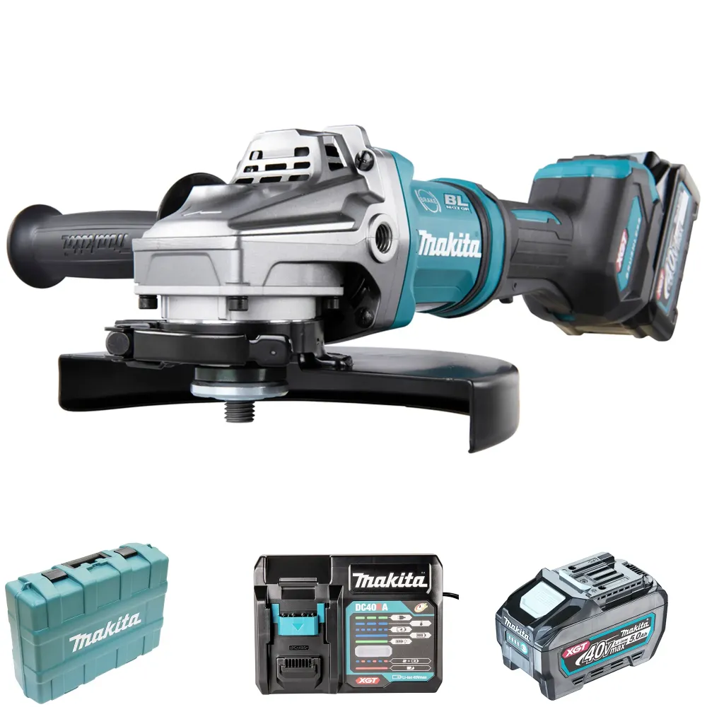 Haakse slijper Makita GA038GT201 40V 5Ah