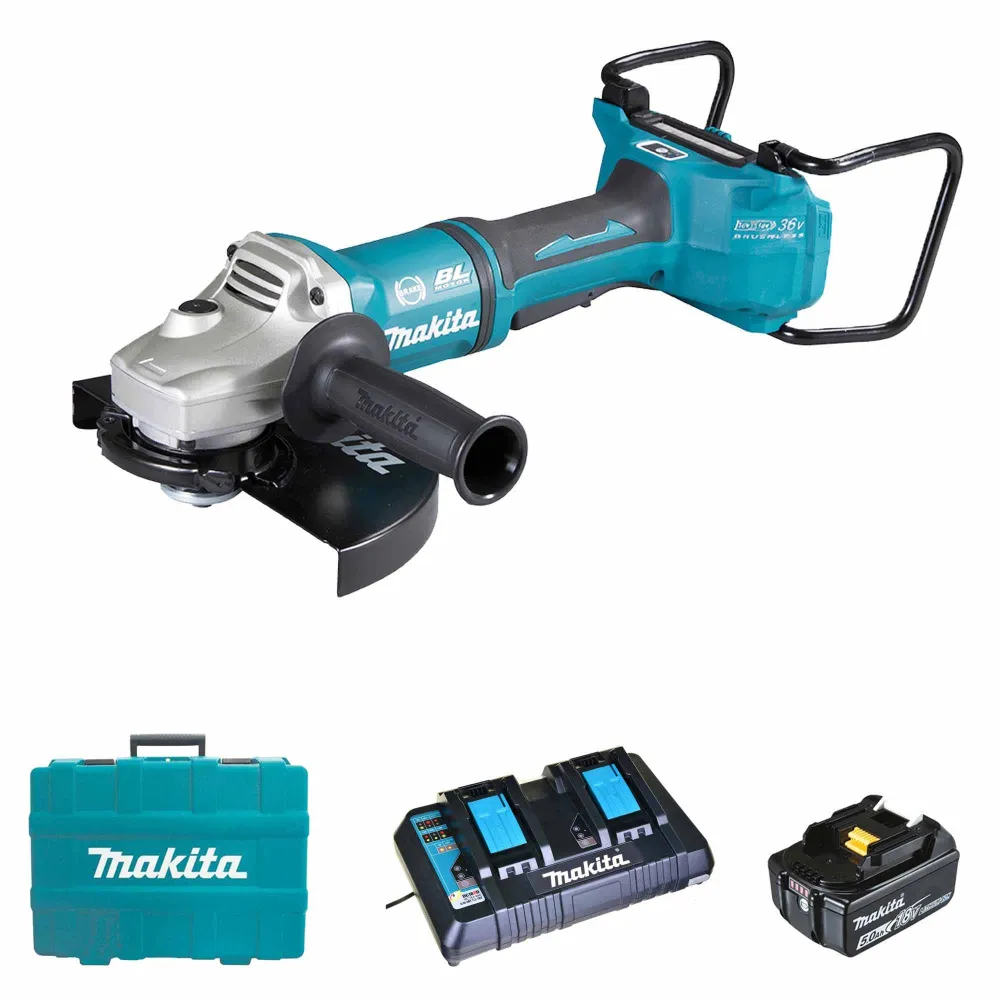 Slijpmachine Makita DGA901T2U2 18Vx2 5Ah