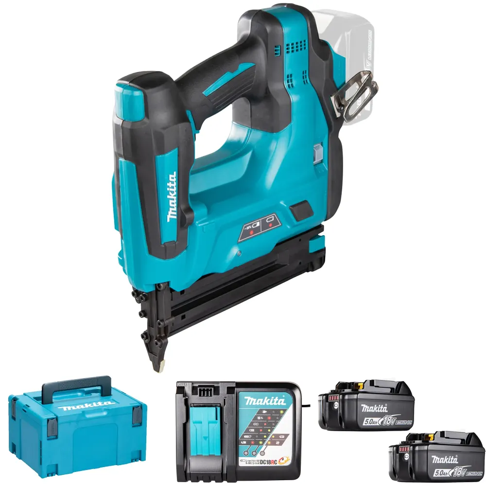 Spijkermachine Makita DBN500RTJ 18V 5Ah