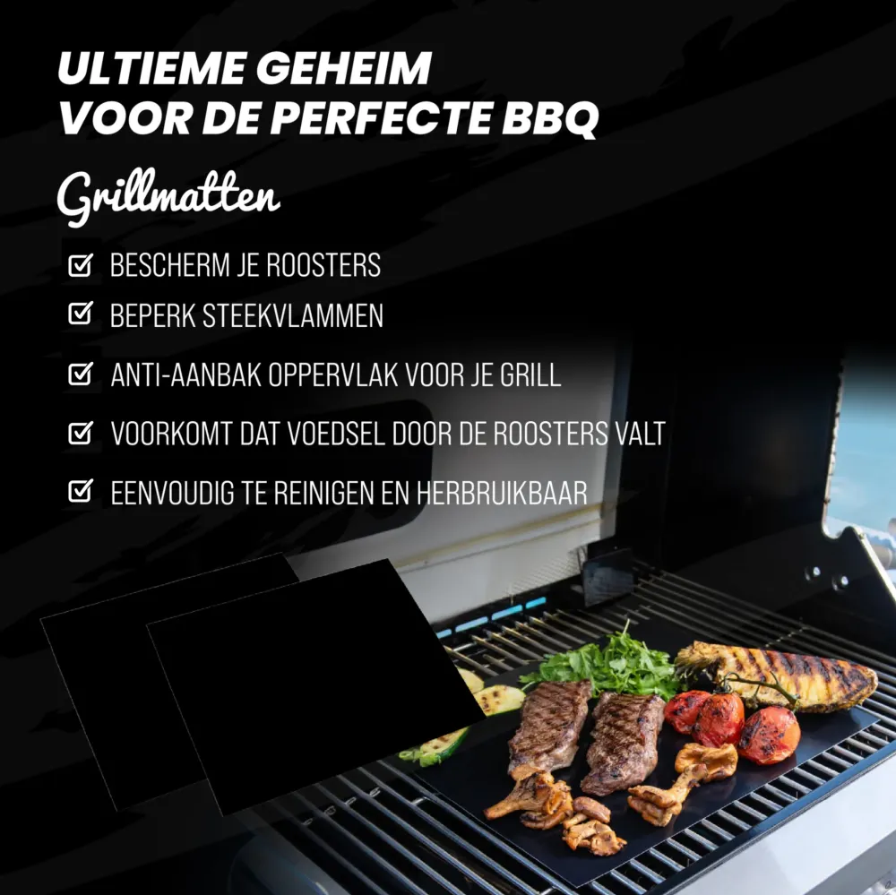 42 Delige BBQ Accessoires en Gereedschap Set gemaakt van RVS Master Knives