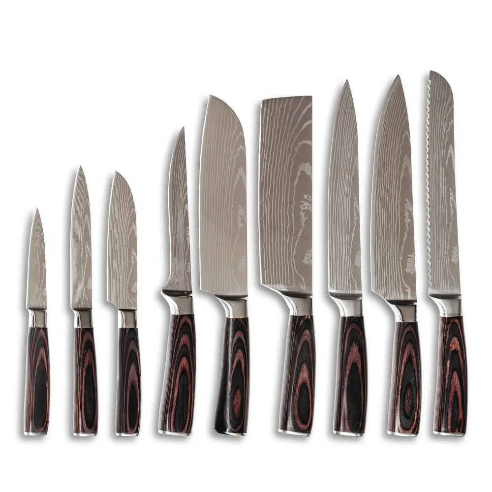 Master Knives 10 Delige Professionele Koksmessen set