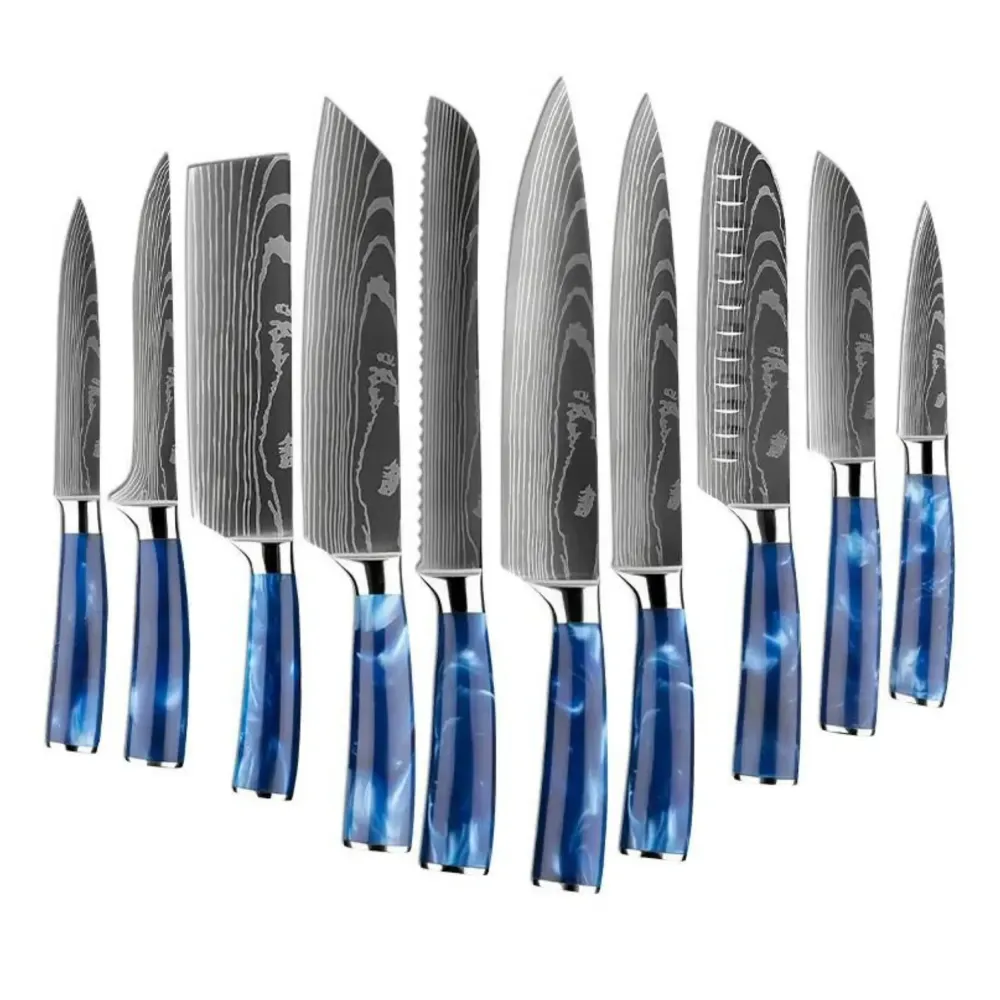 Master Knives 10 Delige Professionele Koksmessen set