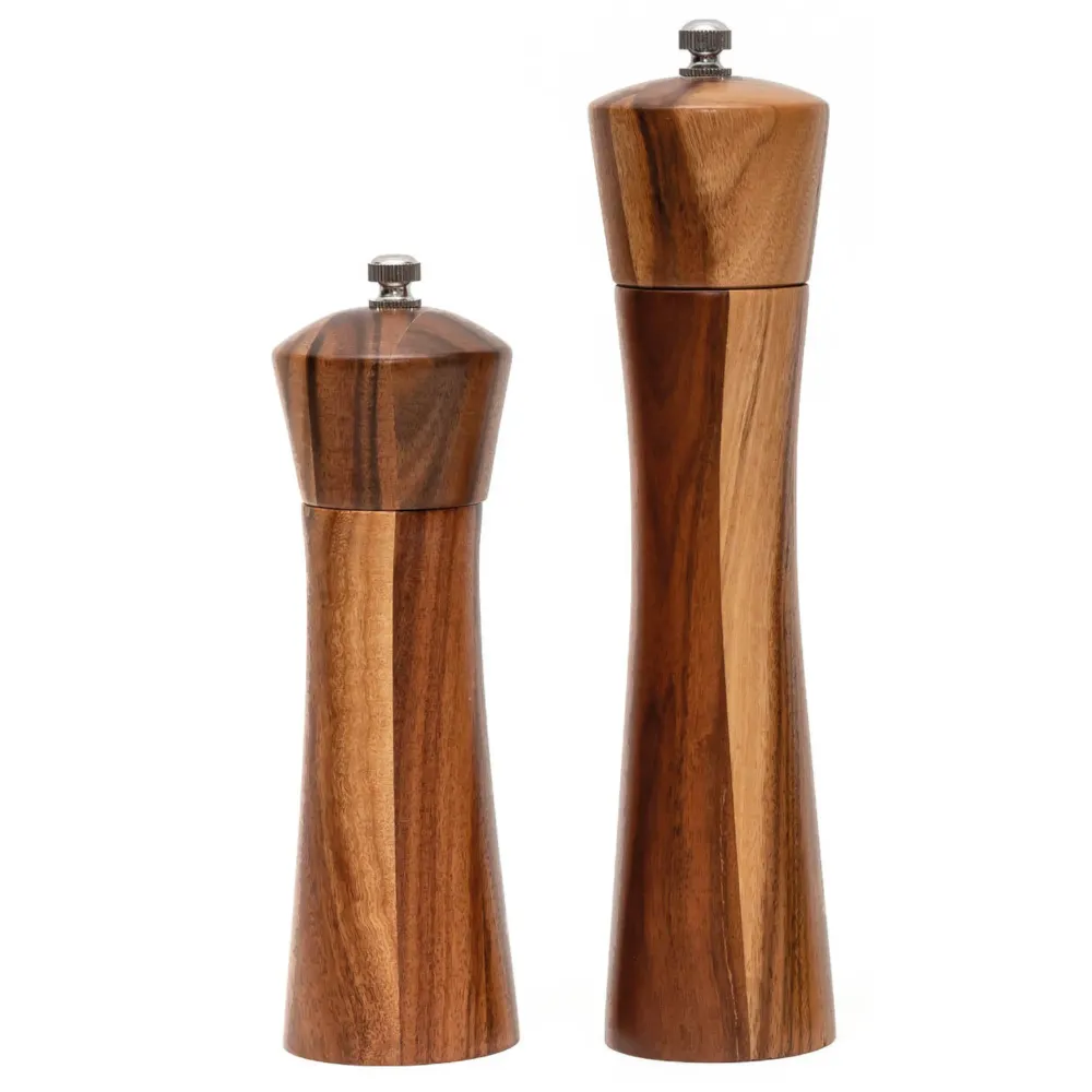 Peper en Zoutmolen set Acacia Hout 22CM Master Knives