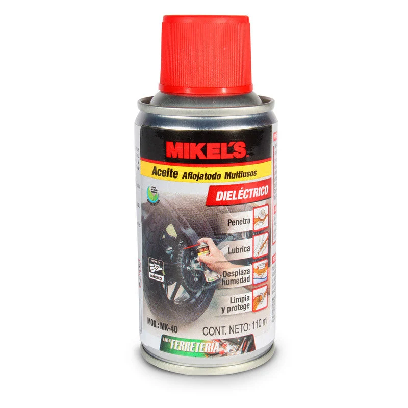 Aceite Aflojatodo Multiusos Dieléctrico (110 ml) Modelo: MK-40 Marca MIKELS
