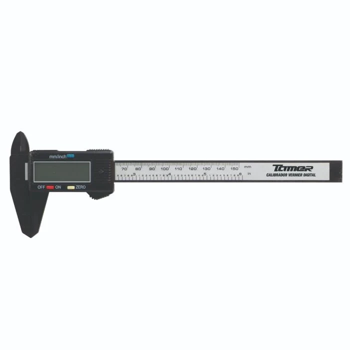 Calibrador Vernier Digital de ABS (Std y Mm) Modelo: CVDT-6 Marca TAMER MIKELS