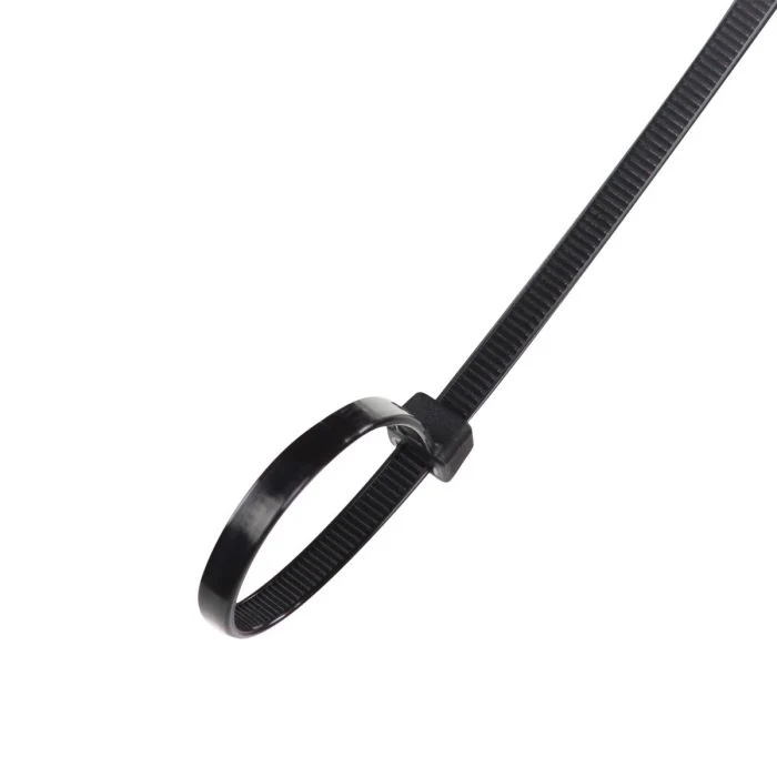 Cinchos de plástico 4.6 x 370 mm, 100 pzas, Negro Modelo: CDP100-46X370 Marca MIKELS