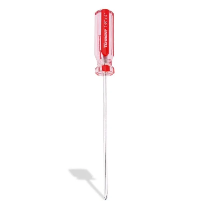 Desarmador cruz 1/8" x 4" Modelo: DC-184 Marca TAMER MIKELS