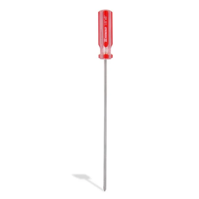 Desarmador cruz 1/8" x 6" Modelo: DC-186 Marca TAMER MIKELS