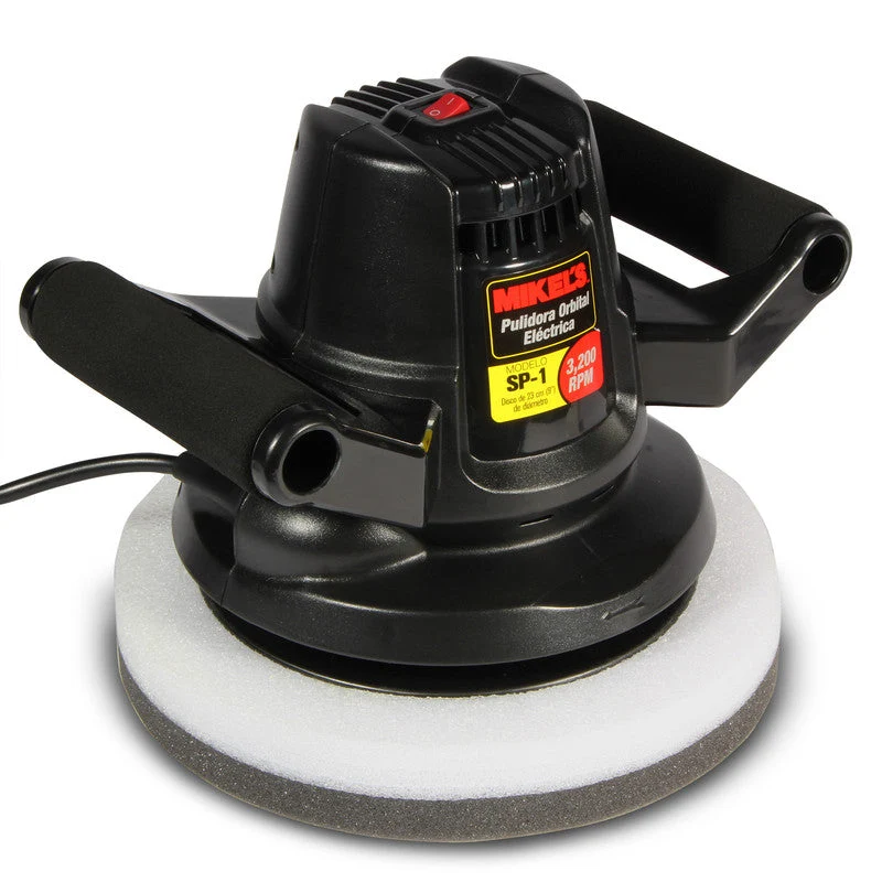 Pulidora orbital dos manos (9”, 3200 RPM) Modelo: SP-1 Marca MIKELS