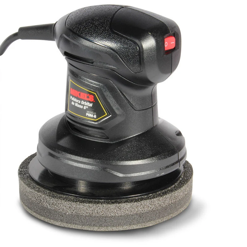 Pulidora orbital una mano (6”, 3800 RPM) Modelo: POM-6 Marca MIKELS