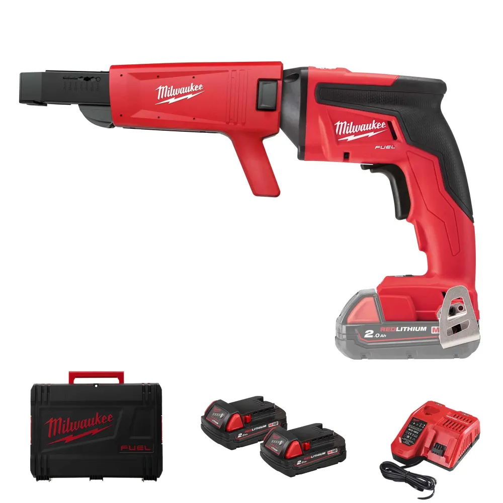 Gipsplaat schroevendraaier Milwaukee M18 FSGC-202X 18V 2Ah