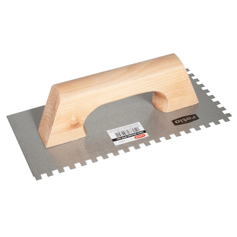 LLANA RECTANGULAR DENTADA 130X270MM. Mundo Ferreteria