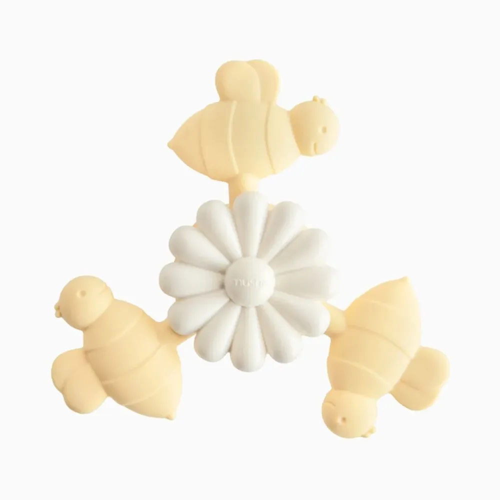 MUSHIE spinner met zuignap - bijtjes