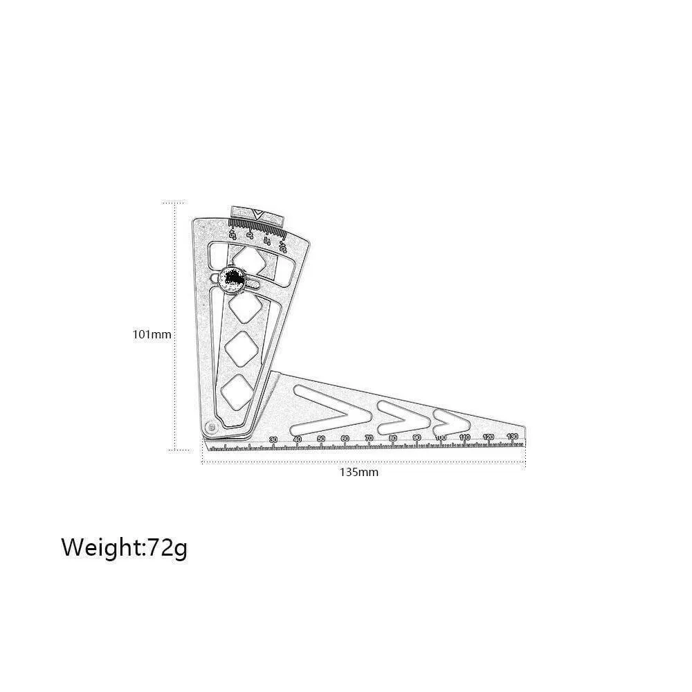 Outils de jauge de carrossage (aluminium) New Enron