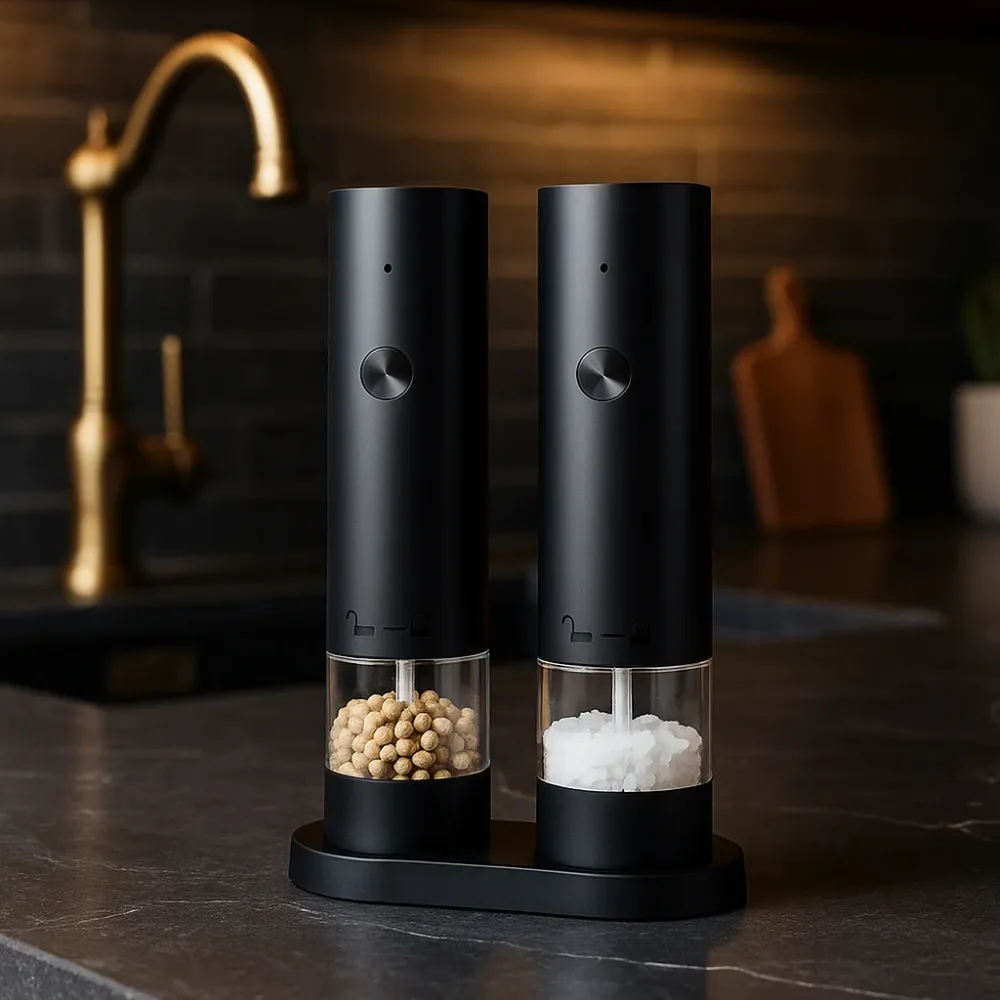 Elektrische Peper- & Zoutmolen Set – de upgrade die je keuken verdient NicheBay