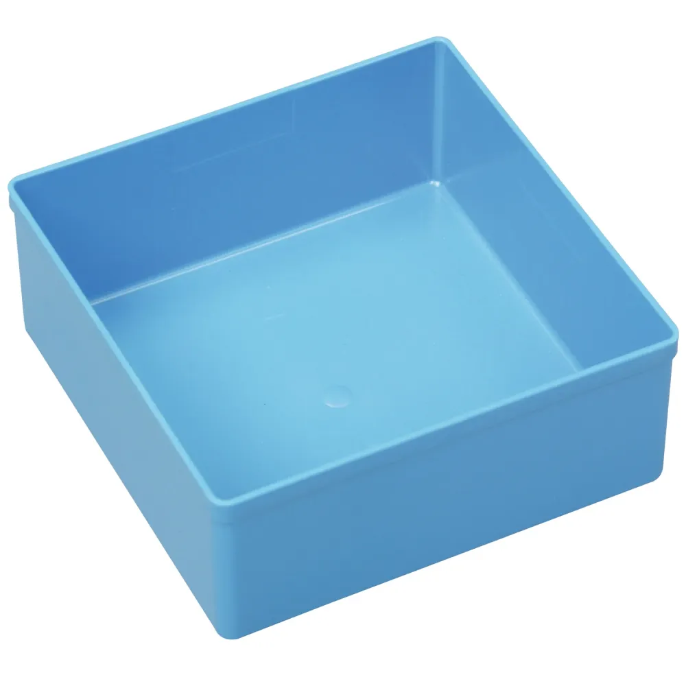 Allit kunststof inzet opbergvak n3 blauw 45x108x108 No Name