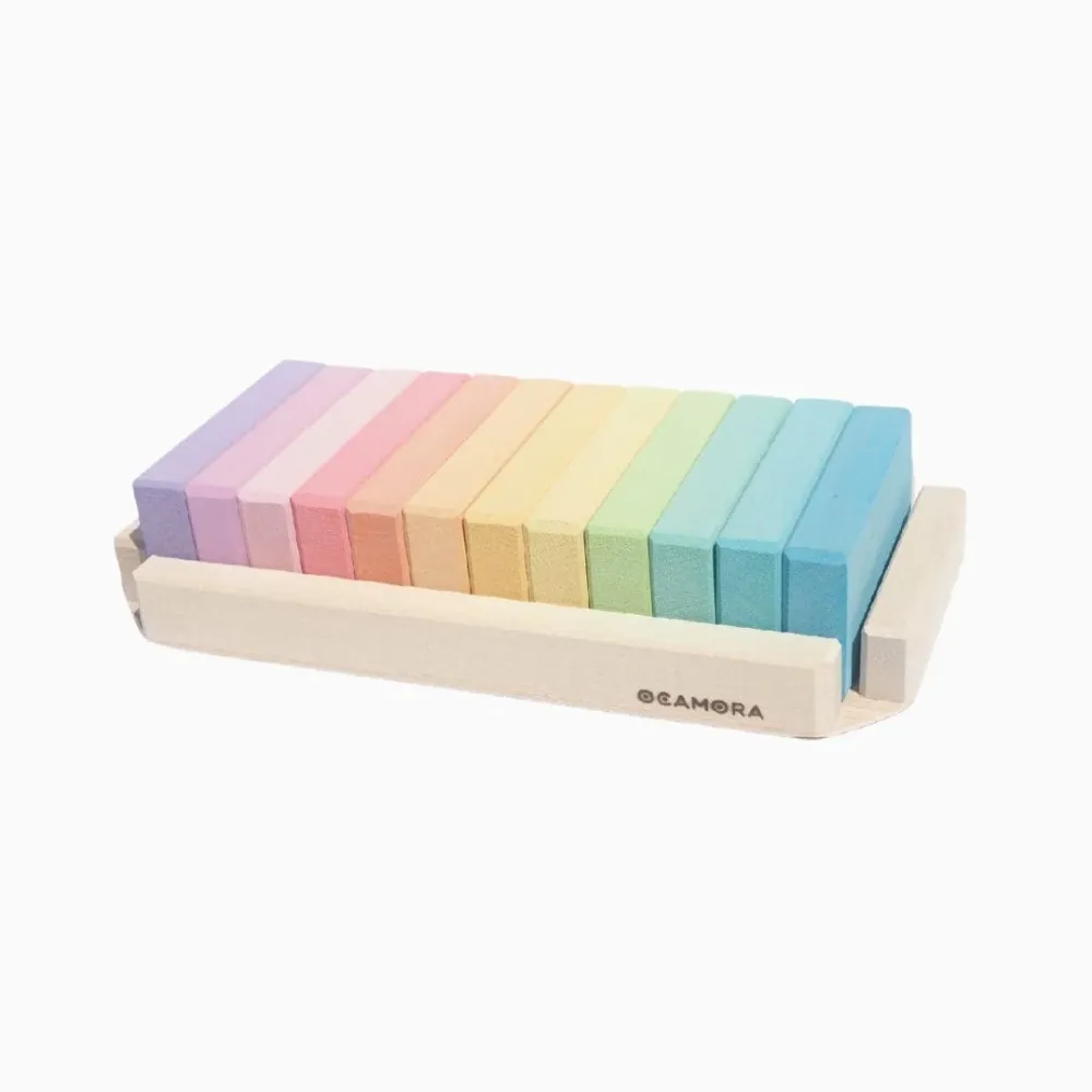 Ocamora houten blokken pastel - boards