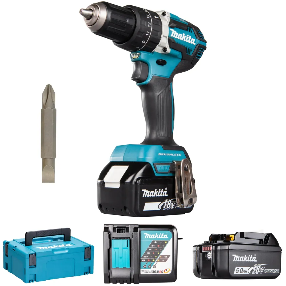 Oefening Makita DHP484RTJ 18V 5Ah