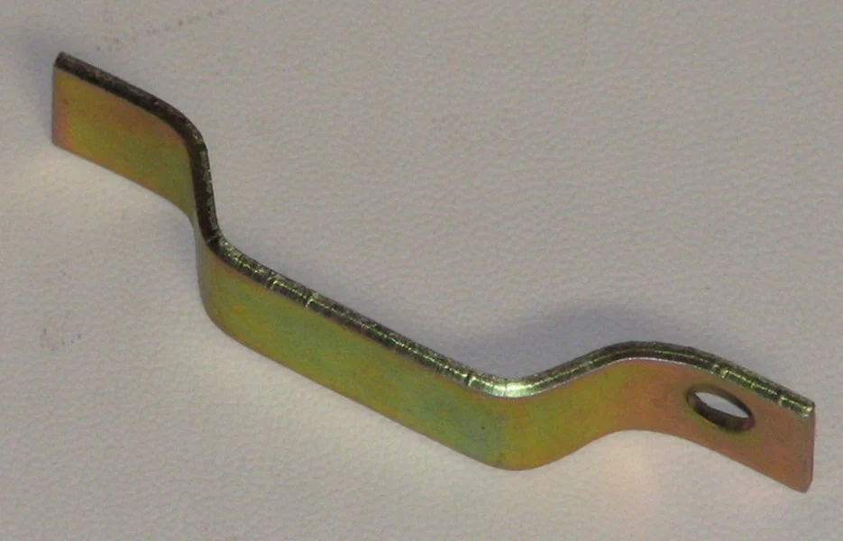 OPHANGPLAATJE 2DE DEMPER RVS