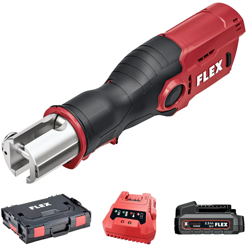 Pijppersmachine Flex PP 40 12V 2,5Ah
