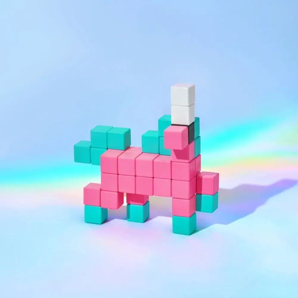 PIXIO magnetische blokjes - 200 stuks