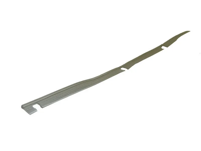 PLASTIC STRIP ACHTERSCHERM WIT