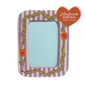 All Luck World - Fotolijst met Kraaltjes - Slang Plekconceptstore