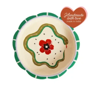 All Luck World - Schaaltje met Slang en Bloem Plekconceptstore