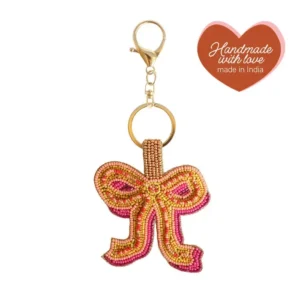 All Luck World - Sleutelhanger met Kraaltjes - Strik Plekconceptstore