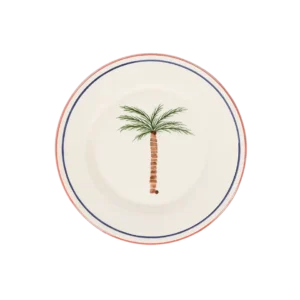 Anna Nina Palm Tree Breakfast Plate Plekconceptstore