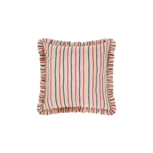 Anna Nina Rayure Frill Cushion Plekconceptstore