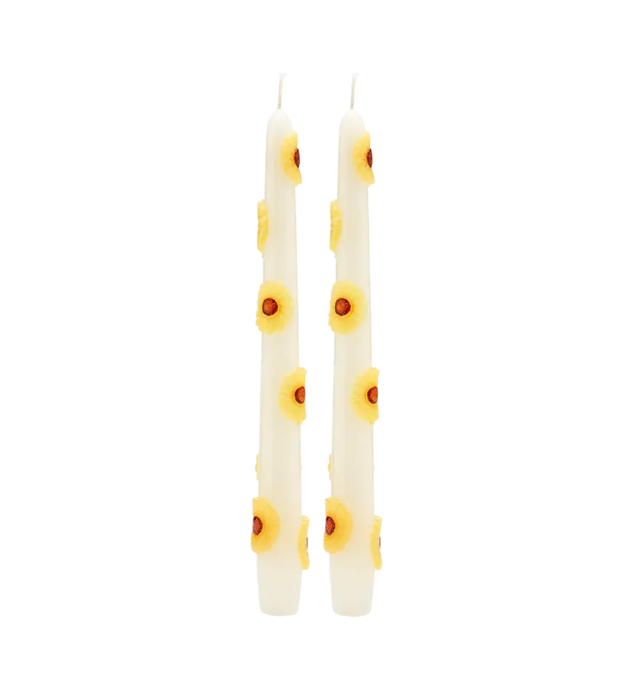 Anna Nina Sunflower 3D Candle Set 2 Plekconceptstore